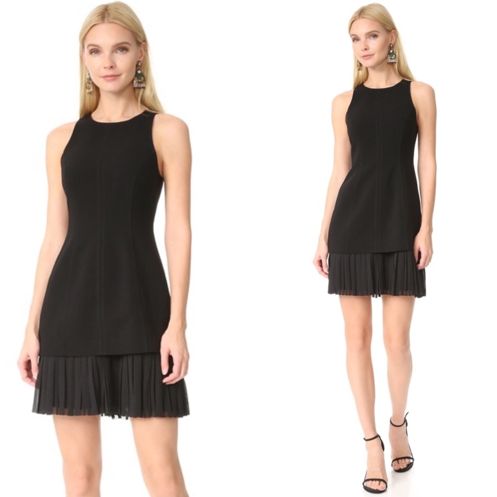 Cinq À Sept Catriona Sleeveless Pleated Dress